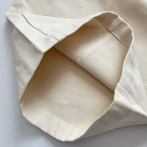 ベルト付きコットンカーブパンツ