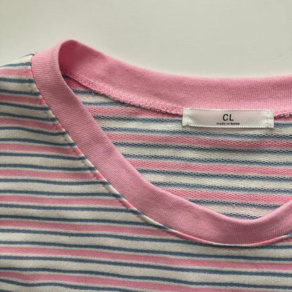 レトロマルチボーダーロンT