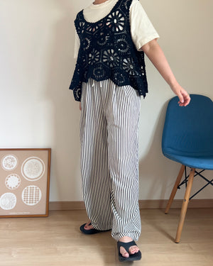 かぎ針編みベスト