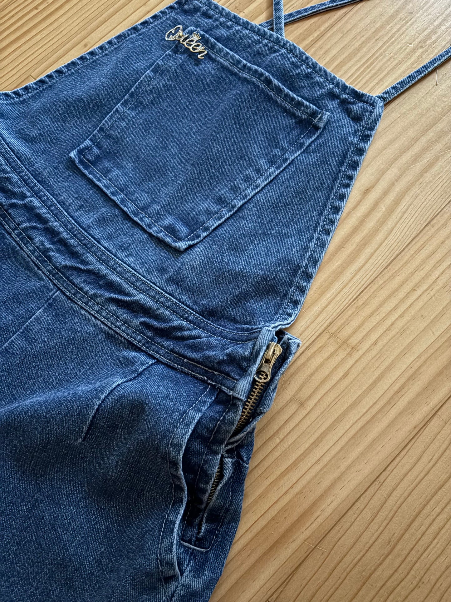 デニムサロペット
