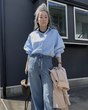 コットンバルーンシャツ