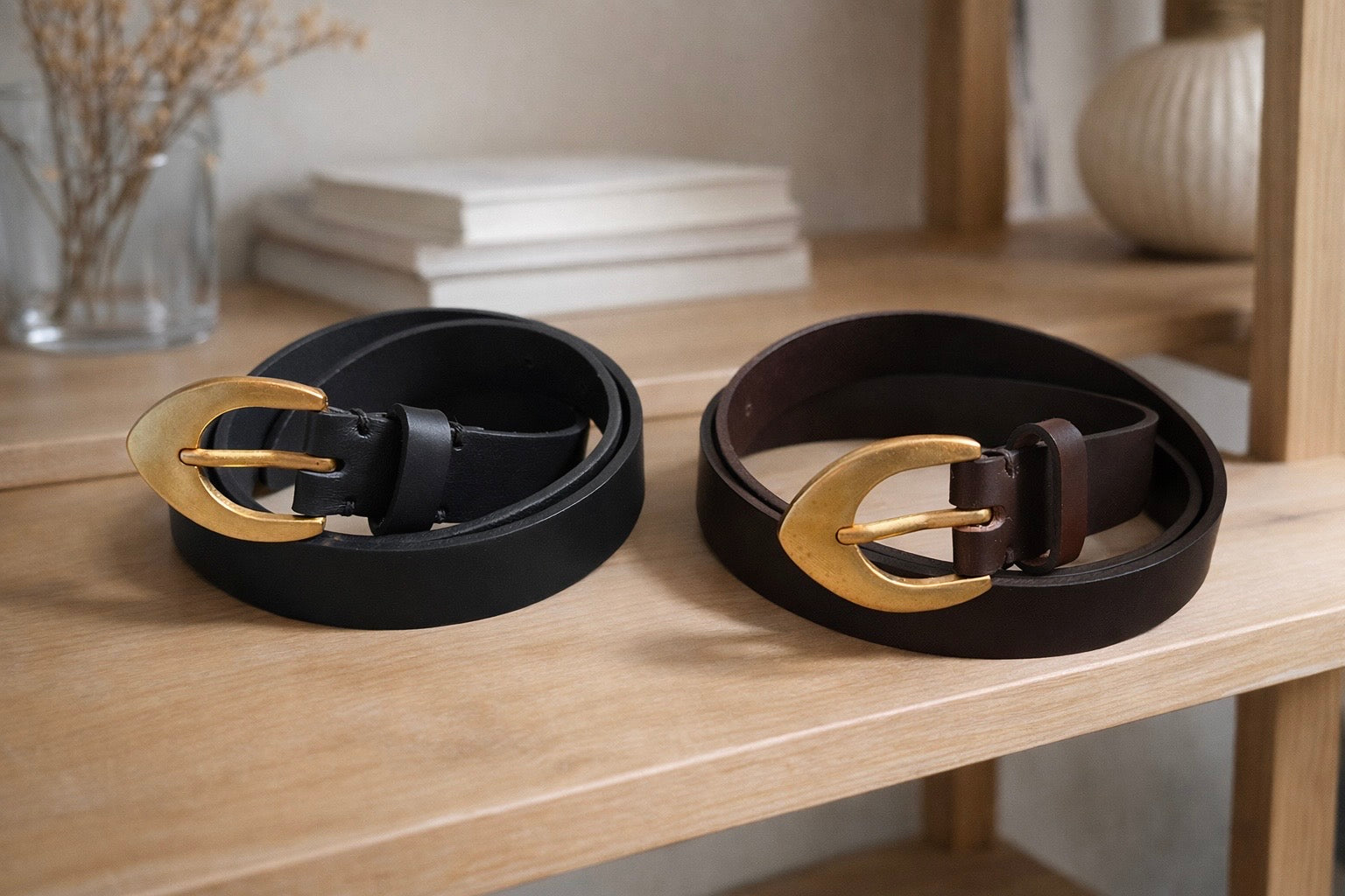 onesize レザーベルト 23mm – &DROBE (アンドローブ)