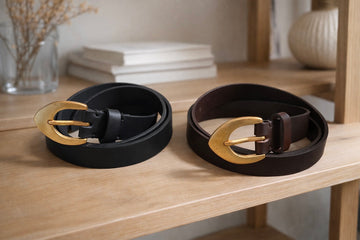 onesize レザーベルト 23mm – &DROBE (アンドローブ)