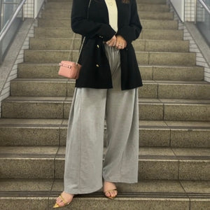 ボリュームタックスウェットパンツ