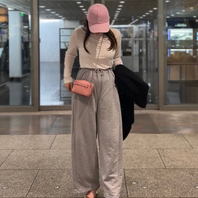ボリュームタックスウェットパンツ