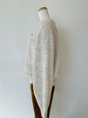 アルパカウールシンプルニット