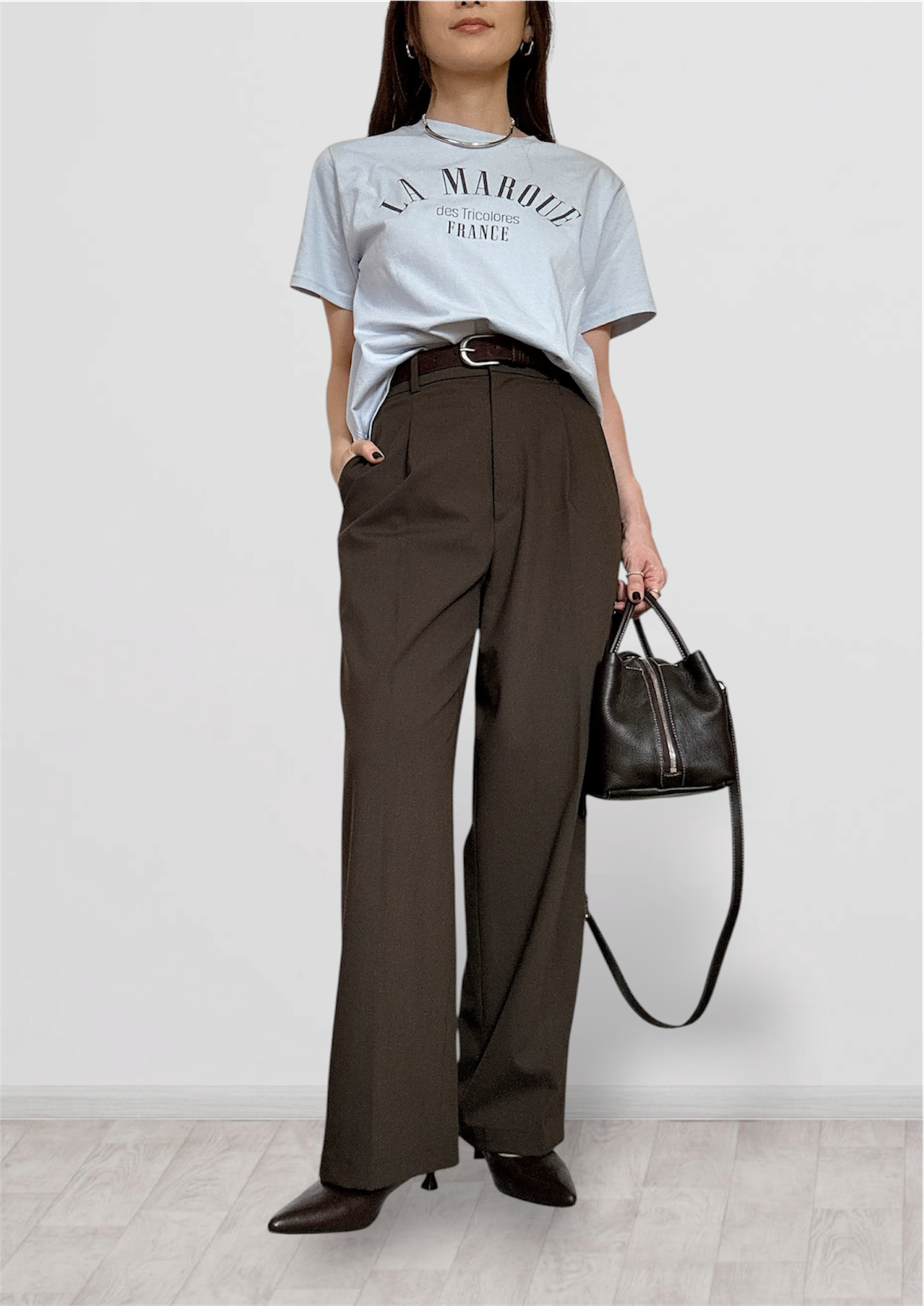 LA MAROUE ロゴTシャツ