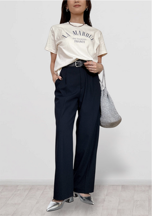 LA MAROUE ロゴTシャツ
