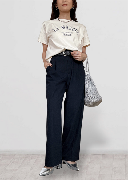 LA MAROUE ロゴTシャツ