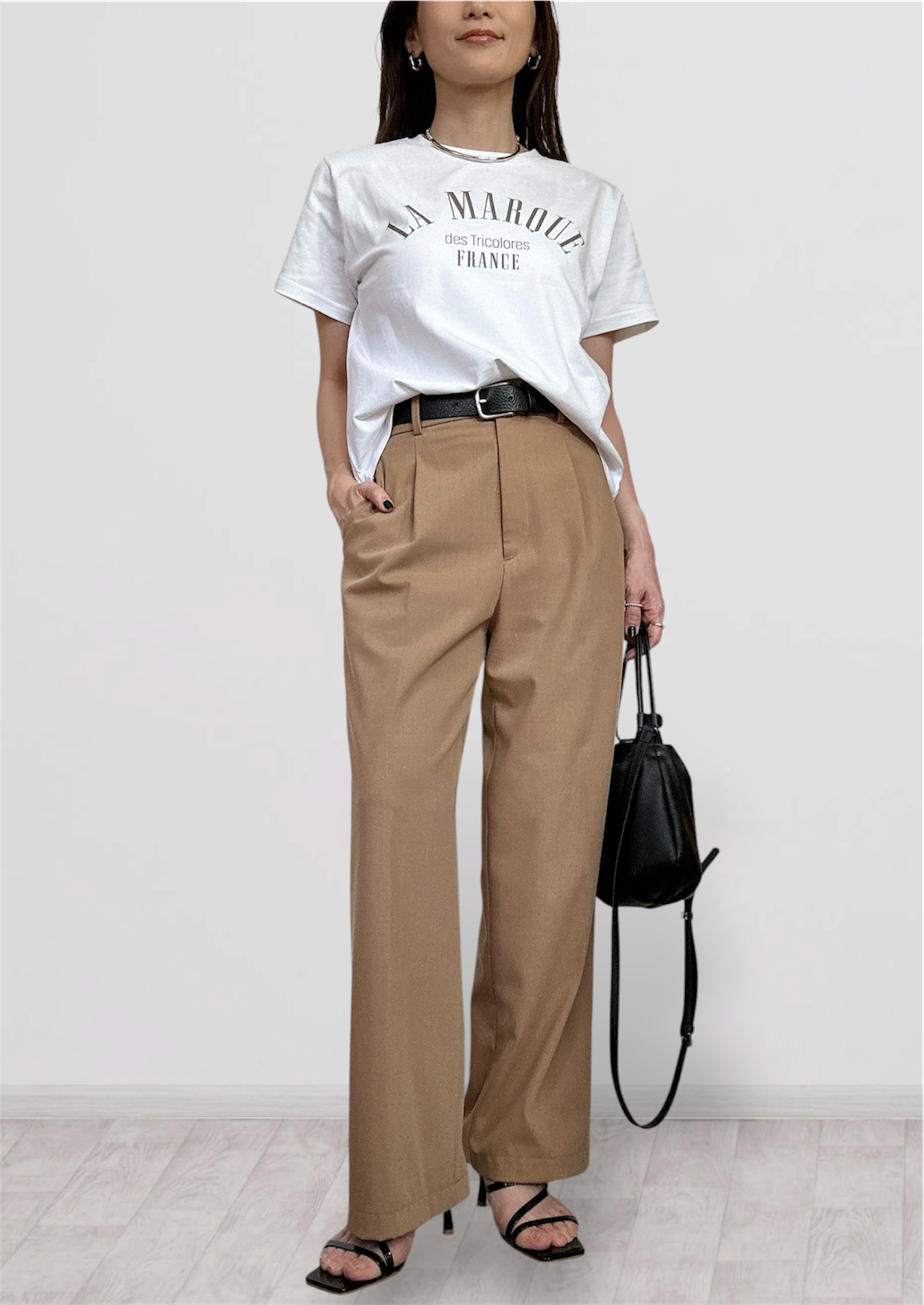LA MAROUE ロゴTシャツ