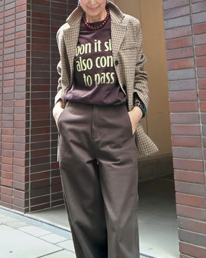コットンカーブパンツ