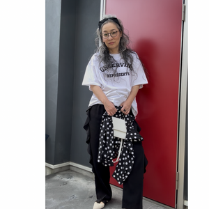 刺繍ロゴ半袖Tシャツ