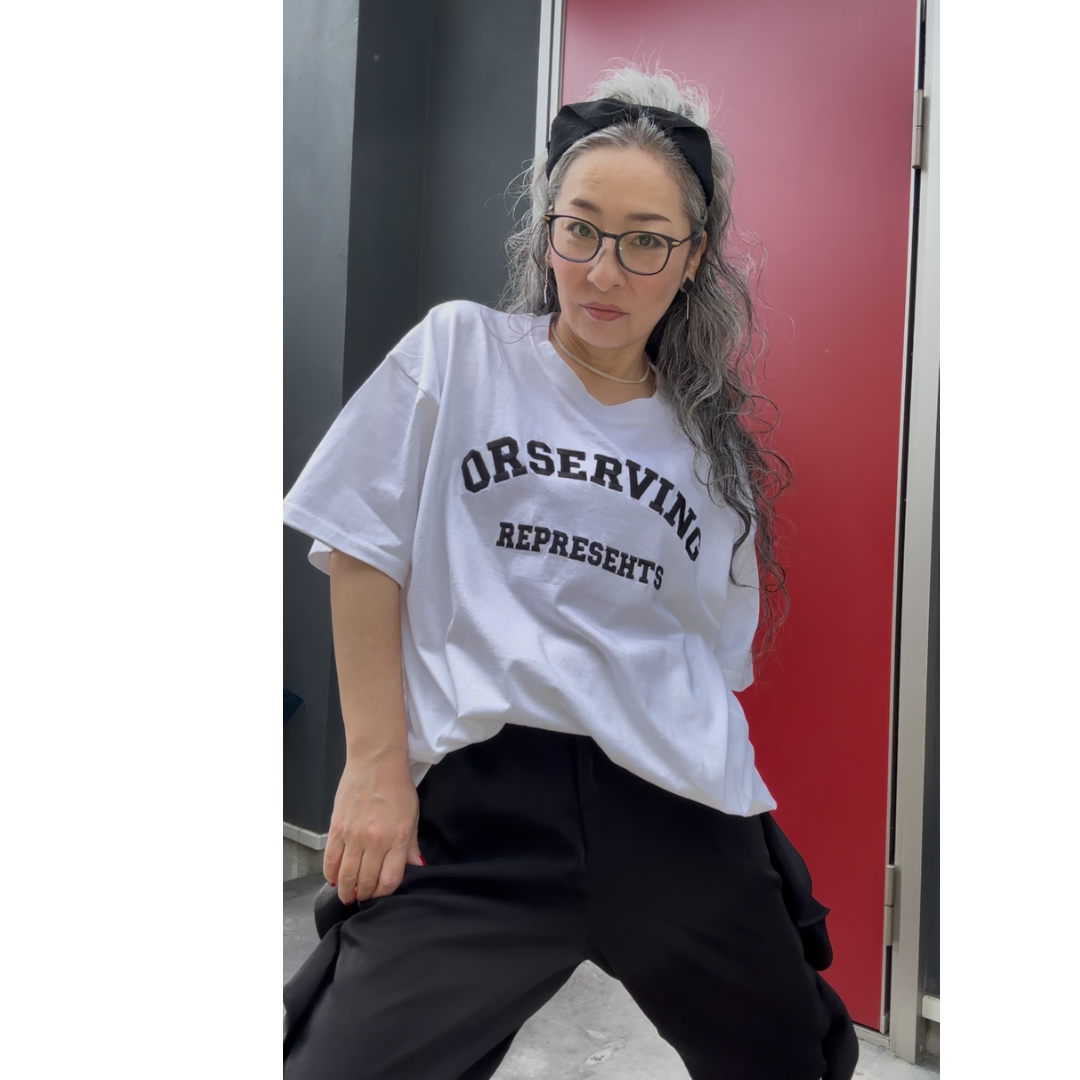 刺繍ロゴ半袖Tシャツ