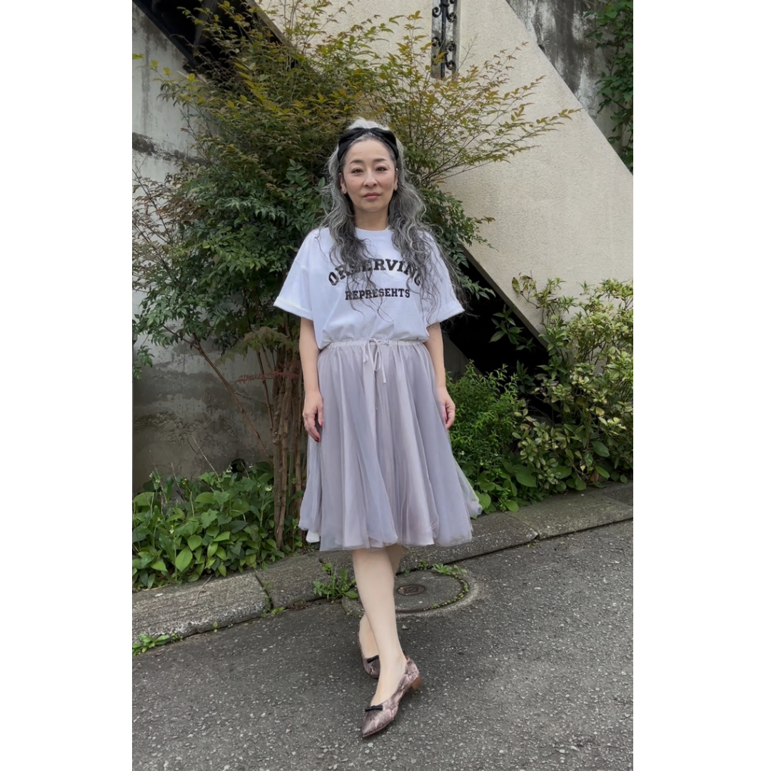 刺繍ロゴ半袖Tシャツ