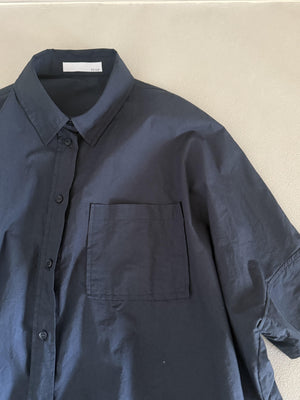 cropped relax shirt refine