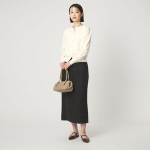 ＜1_OF MINE＞クルーネック ニット カーディガン