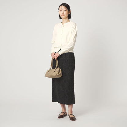 ＜1_OF MINE＞クルーネック ニット カーディガン