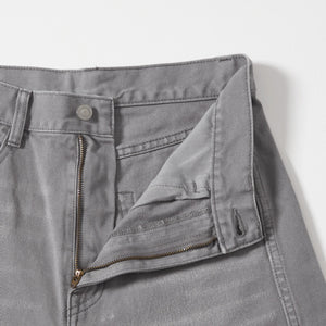 コットンデニム カーブパンツ