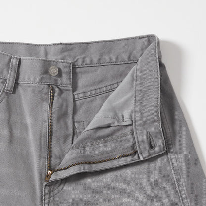 コットンデニム カーブパンツ