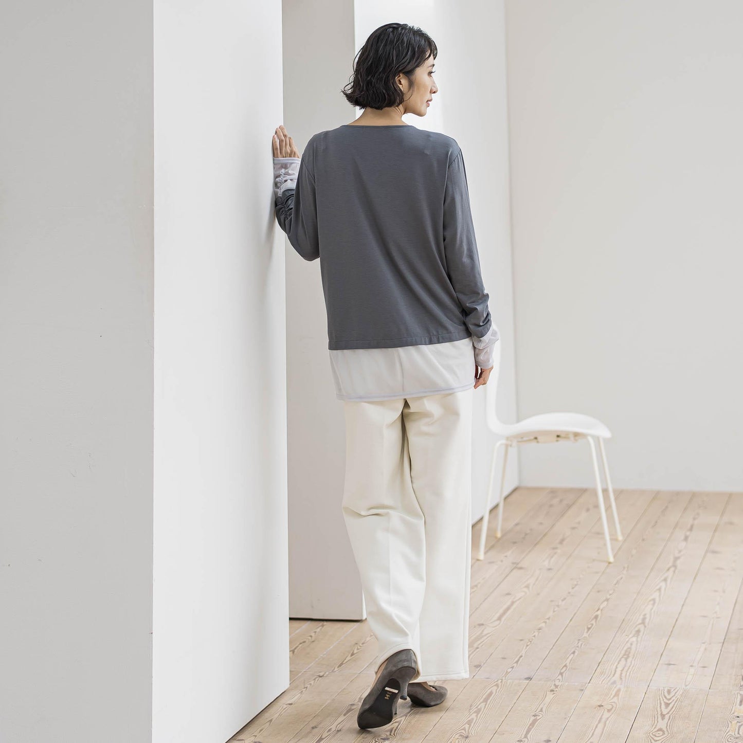 【WEB限定】”重ねるだけで格上げ”レイヤードインナー