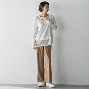 【WEB限定】”重ねるだけで格上げ”レイヤードインナー