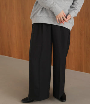 2タックストレートパンツ