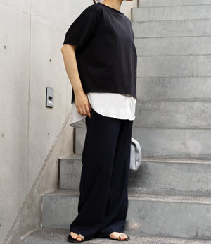 オーバーレイタンクトップ