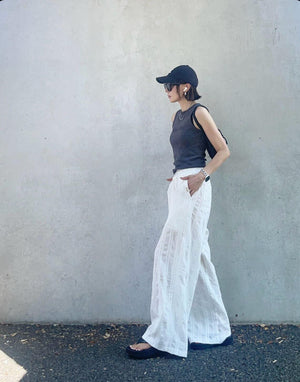 ポーチ付きメッシュショルダーバッグ