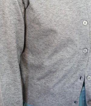 ふんわりタッチクルーネックカーディガン