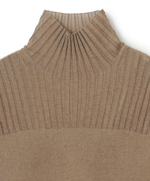 シアーニット コンビトップス