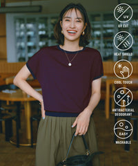 ブルー系・[NEW]ミジンボーダー2(ネイビー×レッド)5