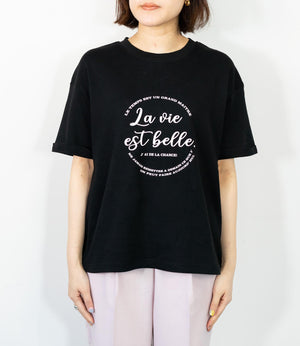 クールタッチLa vie est belleTシャツ