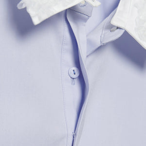 チュールカラー 2WAY ブラウス