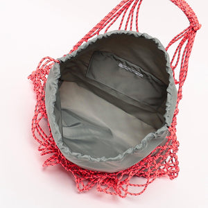 パラコード ネット ショルダーバッグ/かごバッグ