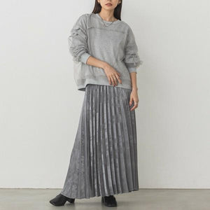 チュールレイヤードカットソー