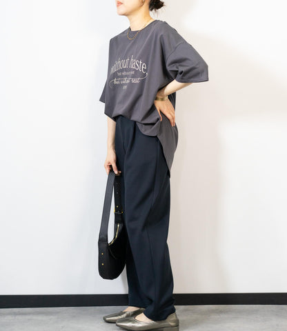 【接触冷感】エレガンスロゴTシャツ