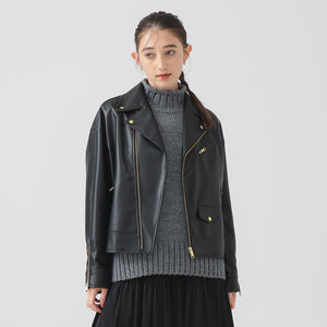 レザーライク ジャケット（S〜M）