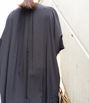 2wayスリーブボクシーワンピース(インナーワンピース付き)