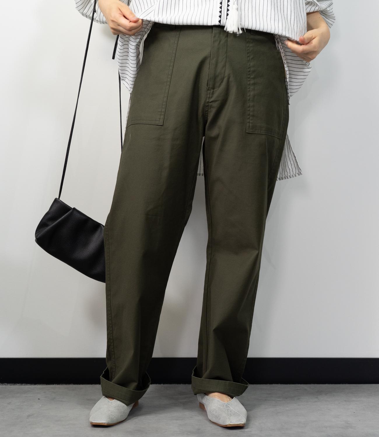 スリムベイカーパンツ