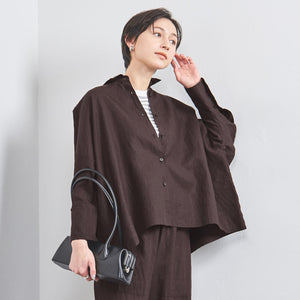 リネン ドルマン シャツ