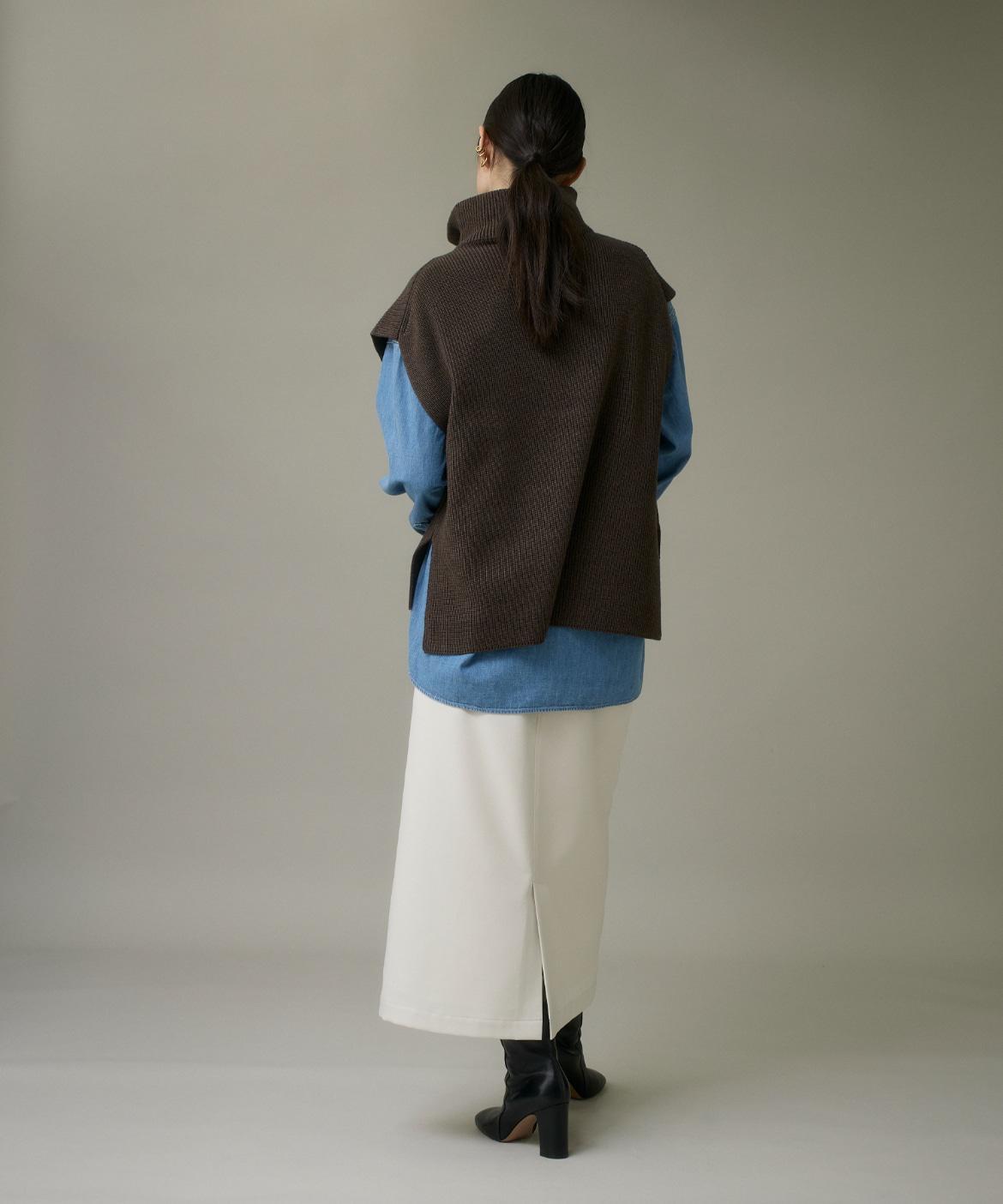 オーバーサイズデニムシャツ