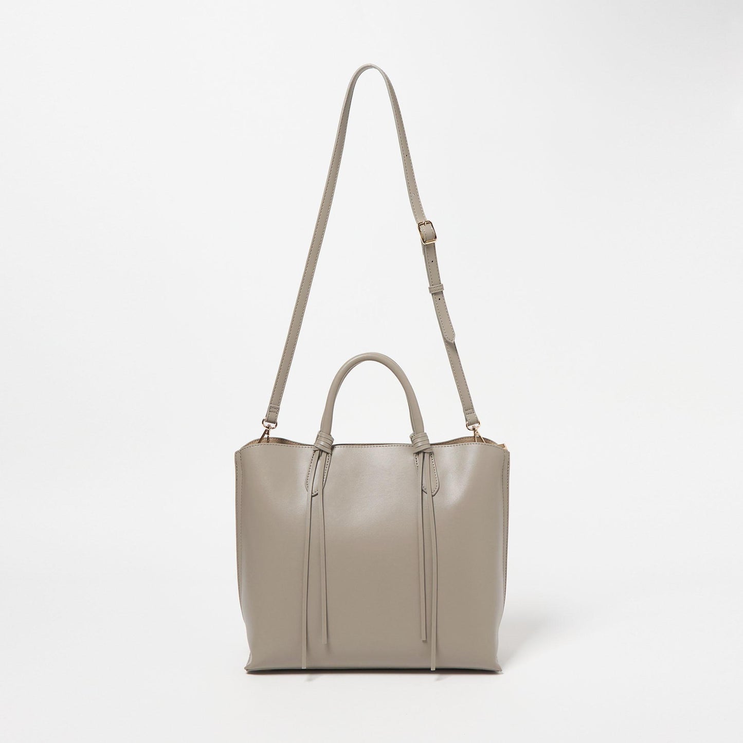 【WEB限定】2WAYタッセルハンドル A4 トートバッグ / ショルダーバッグ