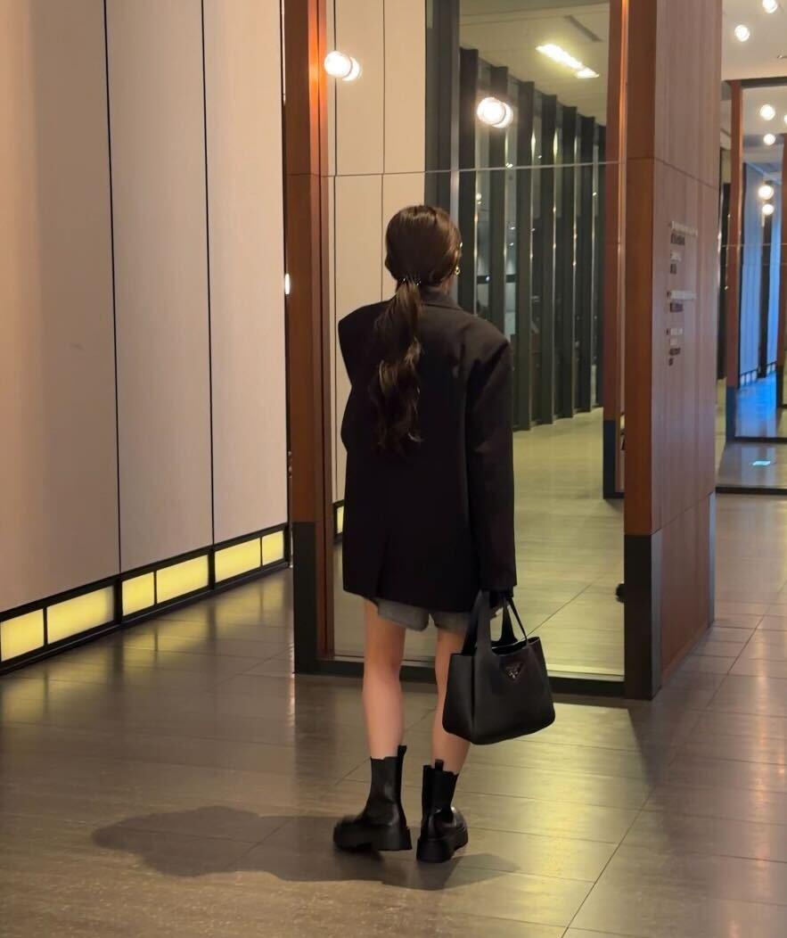 リラックスショートニットアップ