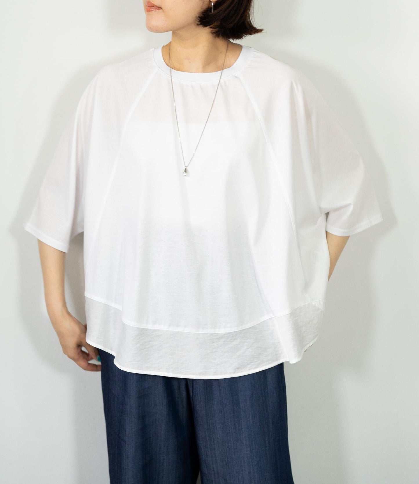 レイヤードオーバーTシャツ