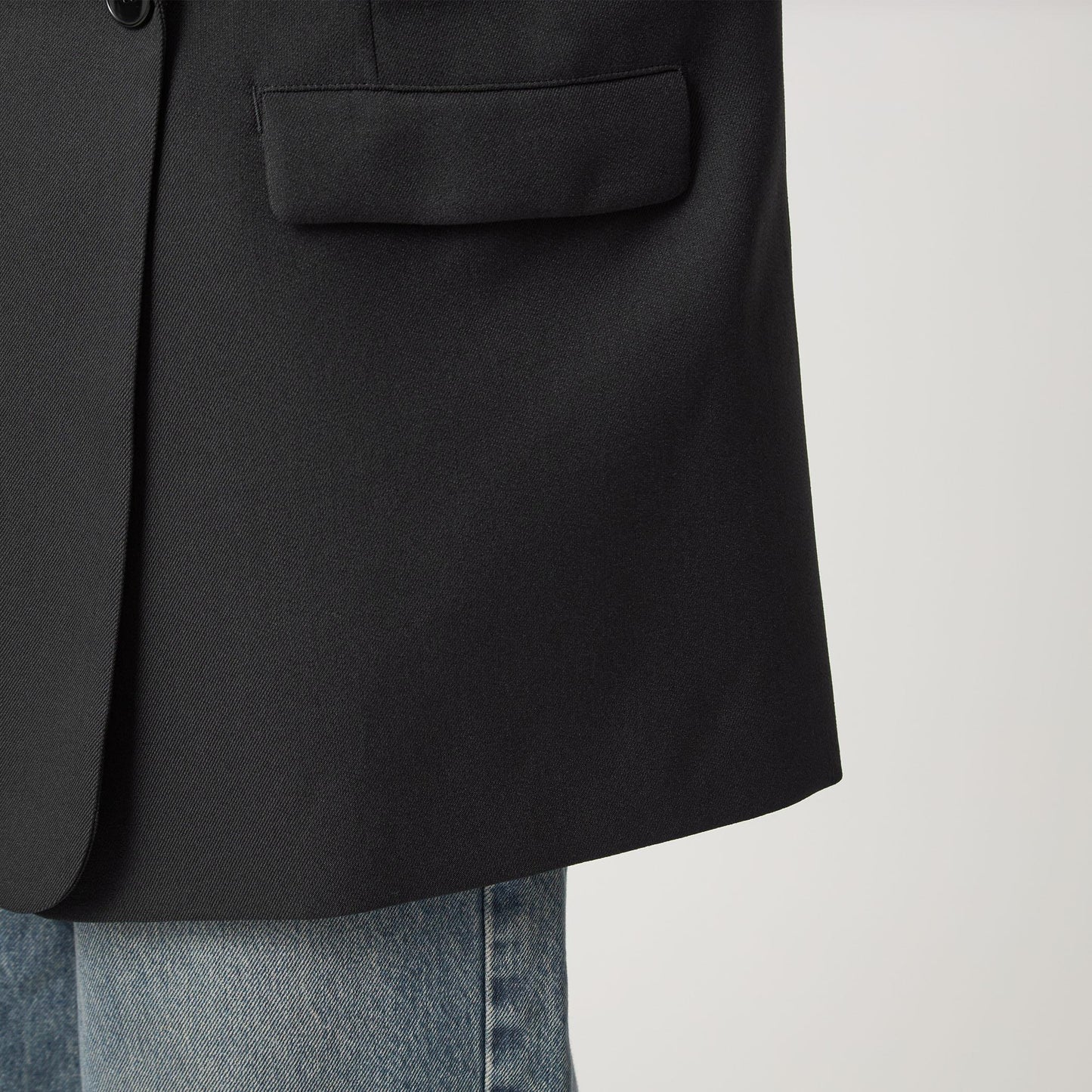 ツイードライク ジレ マシンウォッシャブル 帯電防止