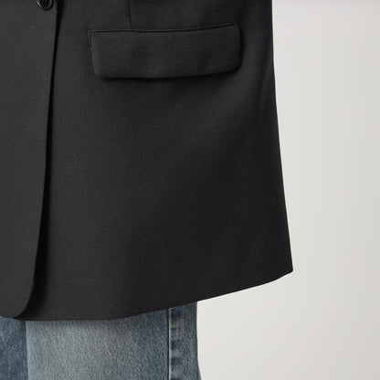 ツイードライク ジレ マシンウォッシャブル 帯電防止