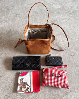 2WAYスエードバッグ