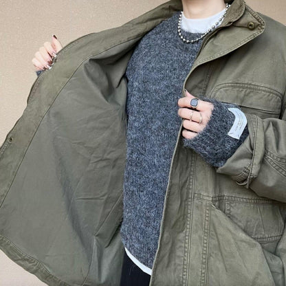 BIGポケットミリタリージャケット