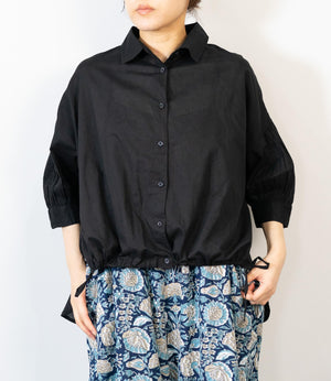 フロントドロストシアーシャツ