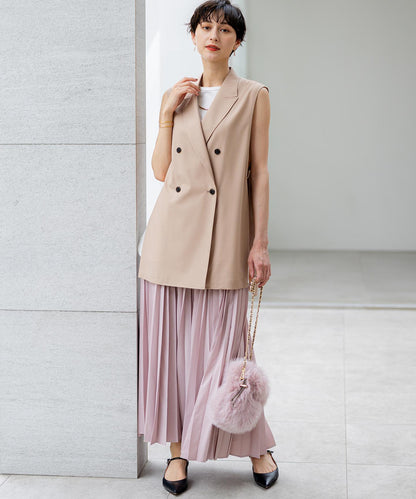 フェイクファー チャーム バッグ